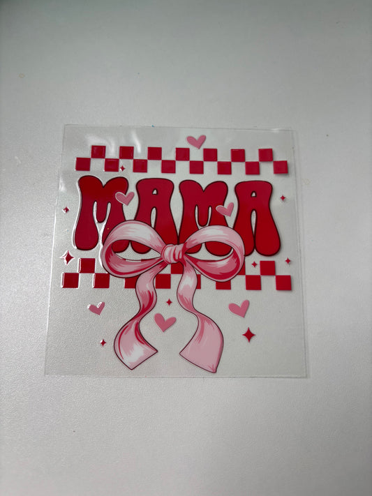 Mama Bow Coquette Decal